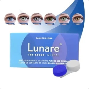 Lente Contato Lunare Colorida Mensal Sem Grau Bausch Lomb