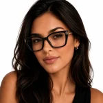 Armação Giacon Dubai Feminino Acetato com Metal Elegante - Imagem 1