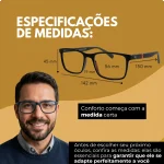 Armação Óculos Adulto Nylon Premium Ótica Giacon - Imagem 3