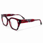 Armação Giacon Veneza Feminino Acetato com Clipon  Elegante - Imagem 3