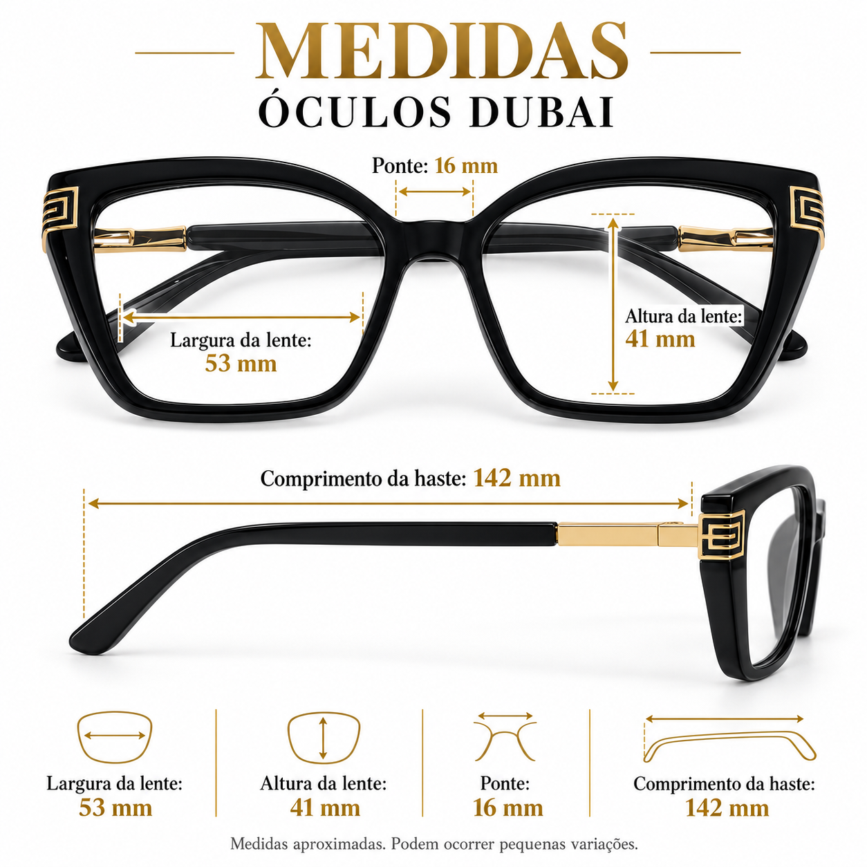 Opção de Óculos
