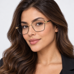 Armação Lisboa Feminino com Metal Elegante - Imagem 1