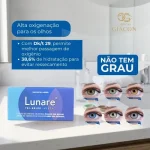 Lente Contato Lunare Colorida Mensal Sem Grau Bausch Lomb - Imagem 4