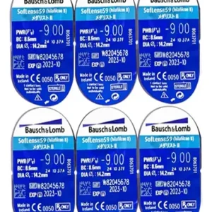Lentes Contato SofLens 59 Bausch Lomb Miopia e Hipermetropia