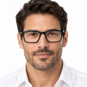 Óculos de Grau Masculino Atlas Retangular