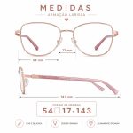 Óculos de Grau Larissa Feminino Delicada - Imagem 2